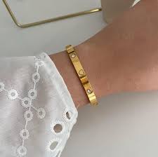 Miniatura 2 de Brazalete Cartier Love Plano +CAJAREGALO